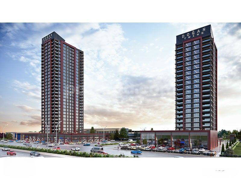 DOĞAN TOWER Projesi 4+1 200m2 Balkonlu Satılık Daire